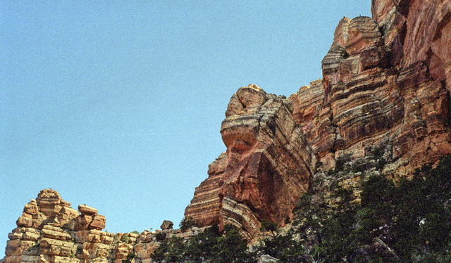 Rock Formation on South Kaibab Trail