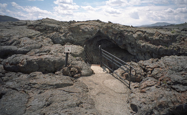 Craters of the Moon - Indian Tunnel Entrance