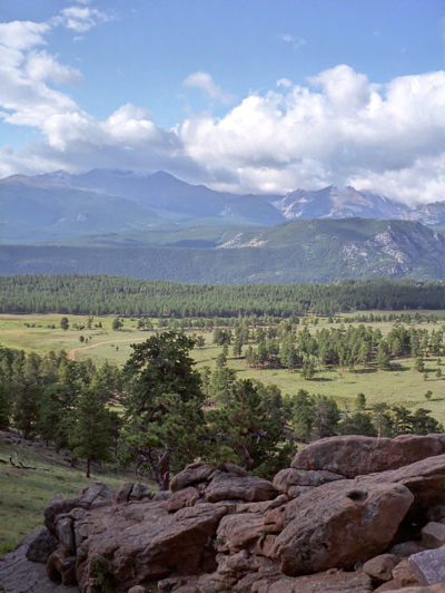 Rocky Mountain National Park Longs Peak Photo