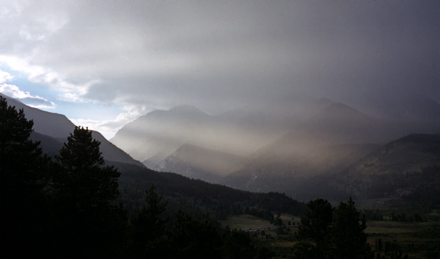 Rocky Mountain National Park Clearing Storm Hidden Valley Photo