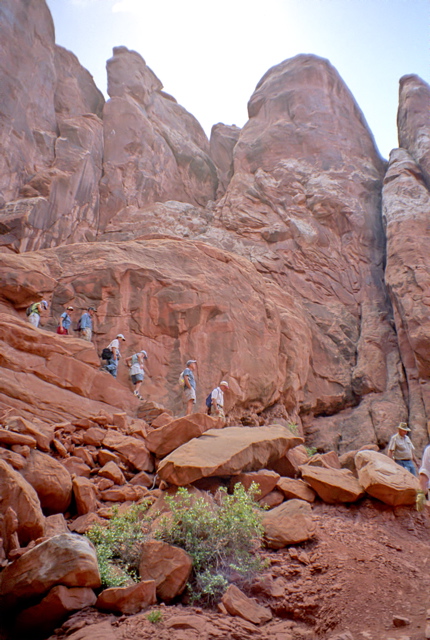 Arches National Park Fiery Furnace Tour Photo