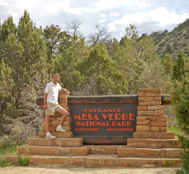 Mesa Verde National Park Entrance Sign Photo
