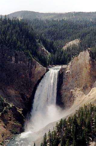 Yellowstone National Park Lower Falls Photo