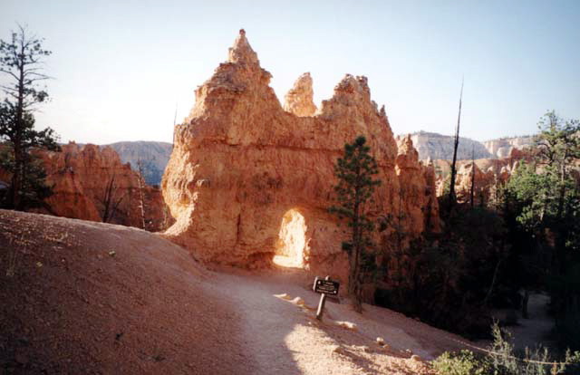 Bryce Canyon - Trail Tunnel