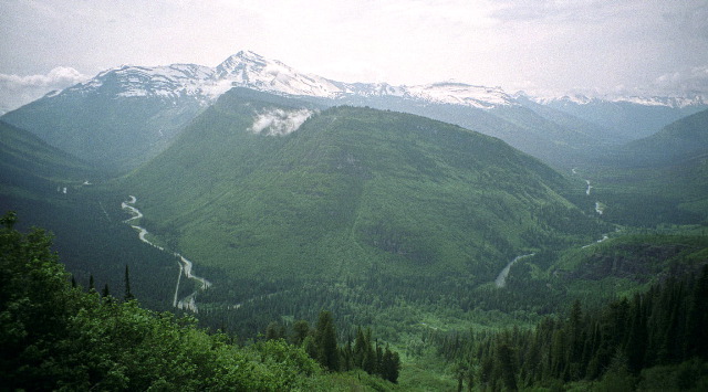 Glacier National Park - Going to the Sun Road McDonald Creek