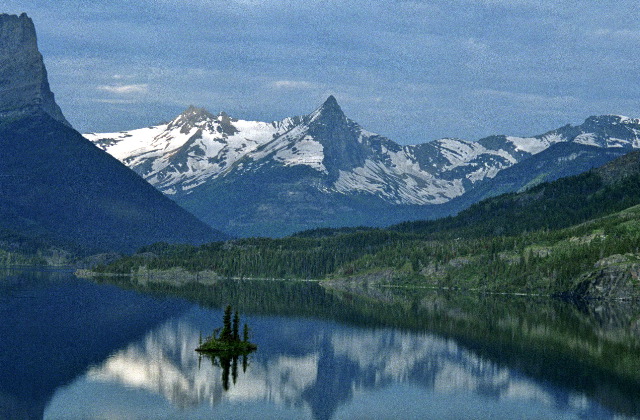 Glacier National Park - Goose Island Mt Jackson