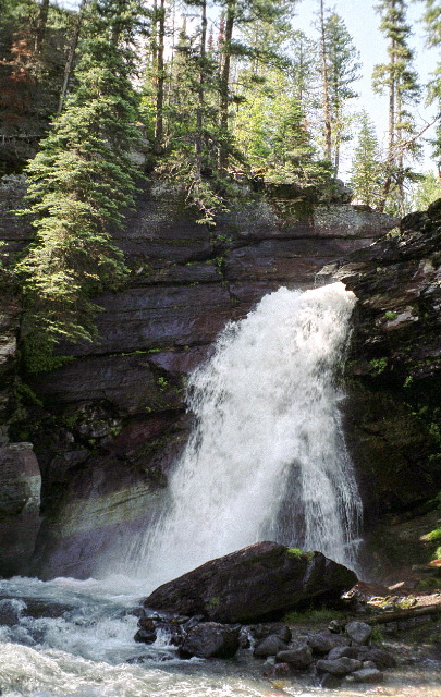 Glacier National Park - Baring Falls