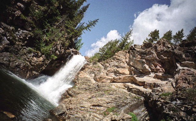 Glacier National Park - Two Medicine Running Eagle Falls