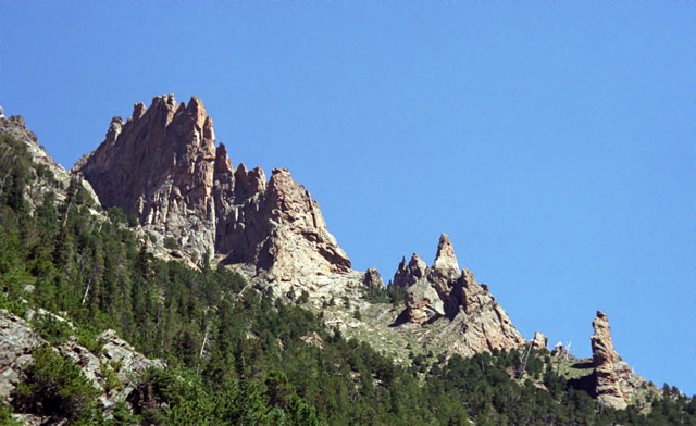 Rocky Mountain National Park Spires Photo