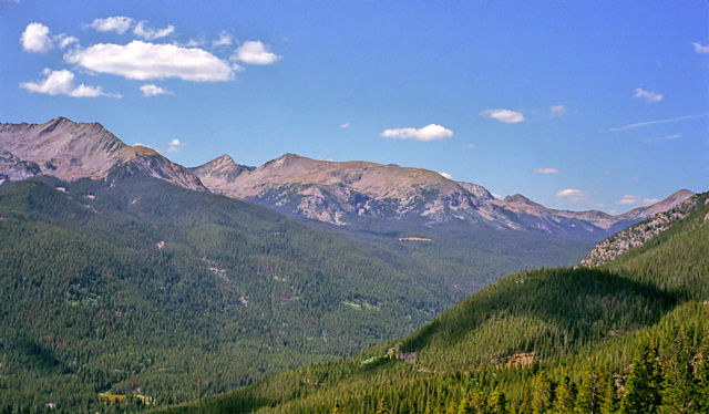 Rocky Mountain National Park Farview Curve Photo