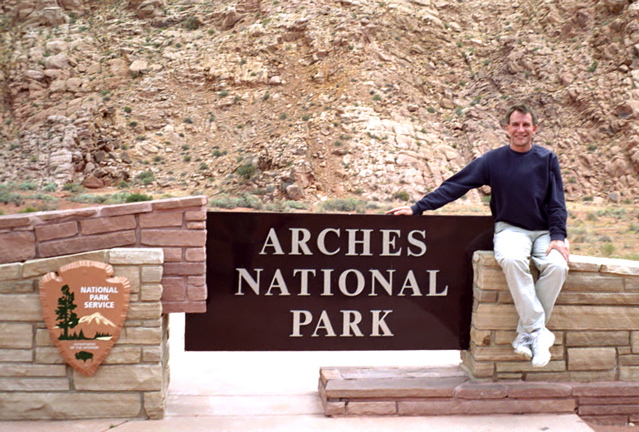 Arches National Park Entrance Sign Photo