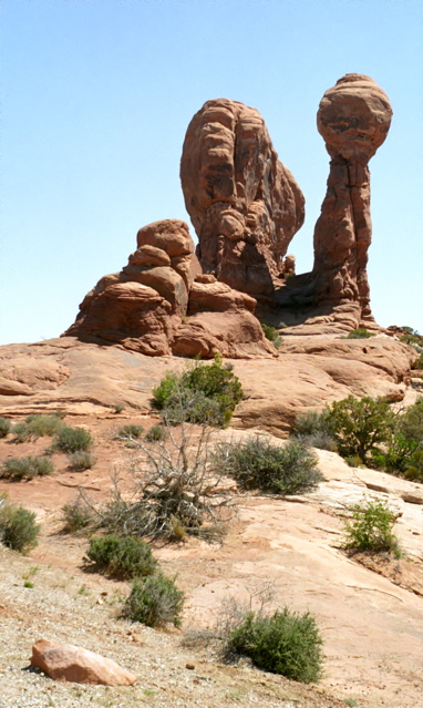 Arches National Park Garden of Eden Photo