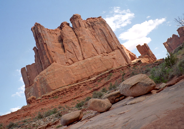 Arches National Park Courthouse Tower Photo