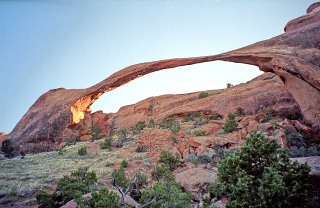 Arches National Park Landscape Arch Photo