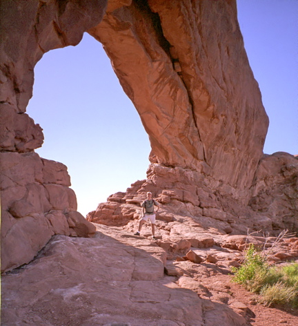 Arches National Park The Windows (North Window) Photo