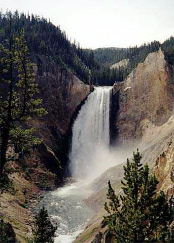 Yellowstone National Park Lower Falls Photo