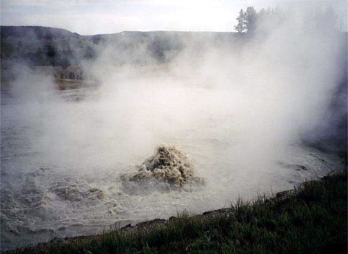 Yellowstone National Park Mud Volcano Photo