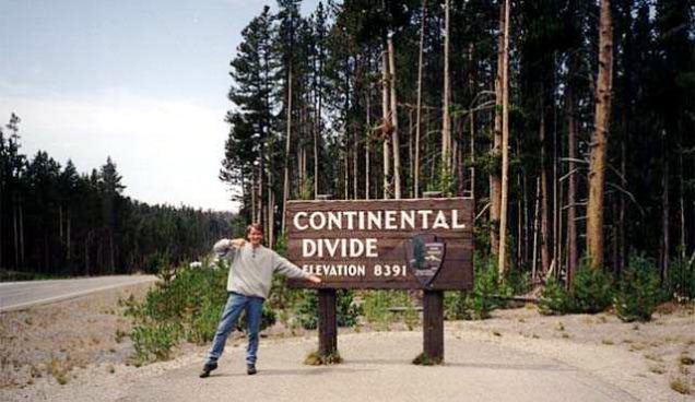 Yellowstone National Park Continental Divide Photo