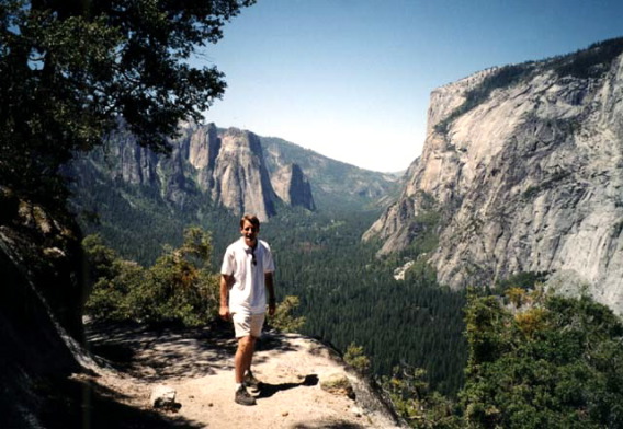 Yosemite National Park 4 Mile Trail Hiking Photo
