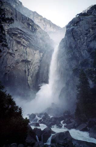 Yosemite National Park Bottom Yosemite Falls Photo