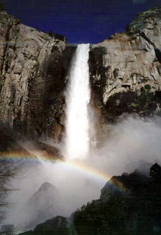 Yosemite National Park Bottom Bridelveil Falls Photo