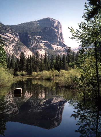 Yosemite National Park Mirror Lake Reflection Photo