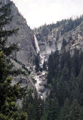 Yosemite National Park Illilouette Falls 370 feet Photo