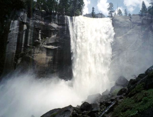 Yosemite National Park Mist Trail Vernal Falls 2 Photo