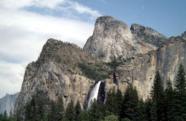 Yosemite National Park Bridelveil Falls Hanging Valley Photo